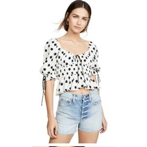For Love & Lemons Mochi Top